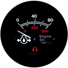 Amega Gauge-Oil Pressure 80Psi, engine oil pressure
