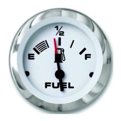 Sierra 65509P, Lido Series, Water Temperature Gauge, Stainless Steel, Boat Accessory, Engine Temperature, Marine Accessories, Dashboard Upgrade