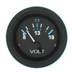 Eclipse 12V Voltmeter 8-18, boat voltmeter