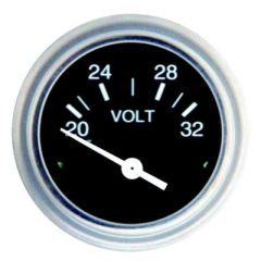 Sierra 80134P Heavy Duty Series, 12V System Voltmeter Gauge
