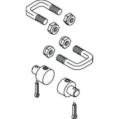 Dual Station Cable Hardware Kit, CH5600, boat control, throttle control, shift control, marine application, Seastar Solutions, cable creep, self-locking throttle, 3300/33C cables, dual station use, reliable connection, marine environment, high-quality pro