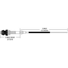 SeaStar Solutions 33LV No Hub Control Cable, precise control