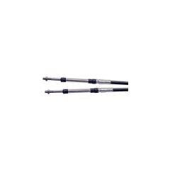 SeaStar Solutions TFXtreme 4300CC Series Control Cable Assembly, heavy-duty applications, durable and reliable, marine products, smooth and precise control, splined core, optimal performance, Seastar Solutions, 18' length, universal type cables, secure in