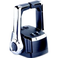 Seastar Xtreme Series Dual Lever Top Mount Control, Trim & Tilt Switch, twin engine applications, boat control system, outboard stern drive inboard engine, chrome finish, start in gear protection, 3300/33C universal OEM cable connections, dual action leve
