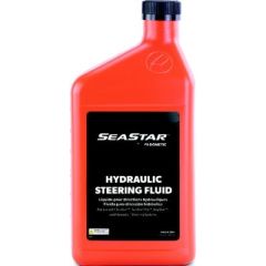Hydraulic Fluid, Quart, SeaStar Solutions, Steering System, Performance, Safety, Anti-foaming, Anti-rusting, Viscosity Stabilizers, Corrosion Inhibitors, Wear Additives, Water Emulsification Additive, Validated, Quart Size, Reliability, Upgrade.