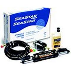 SeaStar HC6358-3 Pro Front Pivot Mount Outboard Cylinder, HS5157 Seal Kit, high-speed boats, Bass fishing, Flats exploration, race/ski activities, SeaStar Pro helm, Kevlar hoses, Yamaha engines, pivot mount type, Seastar Solutions, durability, compression