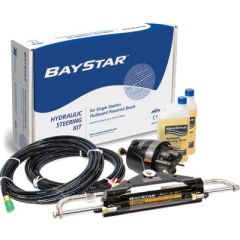 SeaStar HK4500A-3 BayStar Plus Compact Hydraulic Steering System, Boat Steering, Hydraulic Steering