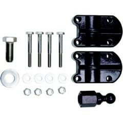 Clamp Block Kit, Short Post, Inboard Clamp Block, Black Metal Flake Finish