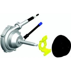 Dometic Xtreme No Feedback Steering Kit, smooth steering, effortless operation, high efficiency, durable construction, precise control, hassle-free installation, modern design, marine steering, exceptional performance.