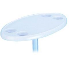 Oval White Tabletop, Todd Enterprises