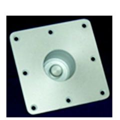 Posi-Lock Square Floor Plate, Almag 35 Aluminum