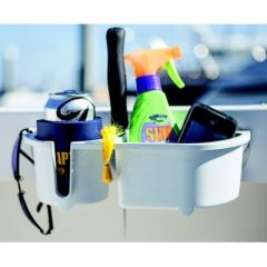 BoatMates 21311 Cruisin' Caddy, White, Tempress Products, Organizer, Storage, Beverage, Fishing Lures, Durable, Marine Environments, Compact Size, Convenience, Organization, Boating Experience, Must-Have Accessory, Upgrade, Memorable Trip