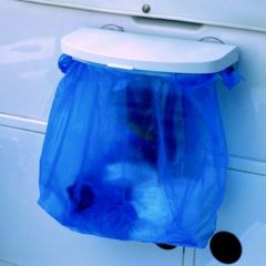 BoatMates 21321 Trash Bagger, White, Tempress Products, Marine Accessories, Super Suction Cups, Resin Frame, Easy Installation, Compatibility, Space-saving, Elegant Design, Money-saving, Durable Quality