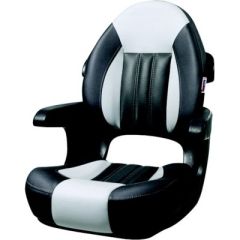Tempress Probax Elite Helm Seat, Charcoal/Gray/Carbon, boating seat, fishing seat