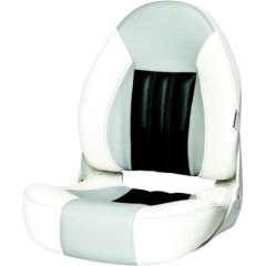 Tempress Probax™ High Back Seat, White/Gray/Carbon, Seating Technology, ProBax® Seat, Posture Support