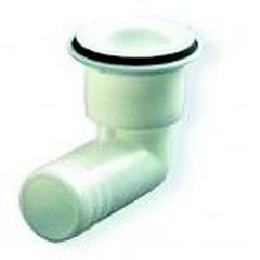 Forespar 907014 SW-2 Marelon Sink Waste, 90°, Boat Sink Drain, Marelon Composite, Marine Drainage, Corrosion-Resistant