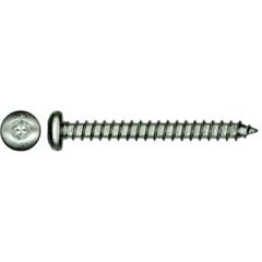 8X58P12SM Stainless Sheet Metal Screws, Pan Head, PMG 18-8 Stainless Steel, Paulin & Co, Professional Contractor, DIY Enthusiast