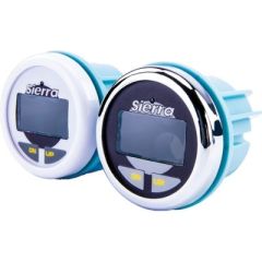 Sierra 26000P, In-Dash Digital Depth Finder, boating adventures, accurate depth readings, no-glare LCD display, dual depth alarm, customizable faces, high-speed transducer, Sierra Limited Lifetime Warranty, marine equipment.