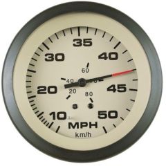 Sierra 59703P Sahara Series, Black & Tan Tachometer Gauge