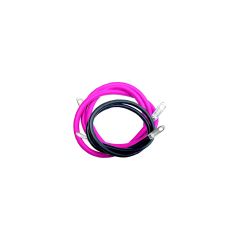 Sierra 2 Gauge Battery Cable Assemblies, Sierra American Wire Gauge 2 Cable Assemblies, battery cable upgrades, high-quality battery cables, durable battery cable solutions, vibrant red battery cables, extended length battery cables, soldered lug terminal