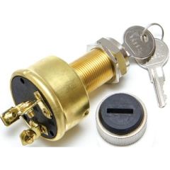 Sierra Conventional Ignition Switch, Brass Starter Switch