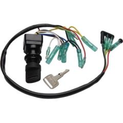 Sierra Yamaha Outboard, OEM Replacement Ignition Switch, DFI, EFI, MPI, Rubber Molded Key, Marine Accessories, 2 Stroke, 4 Stroke, Control Box, Universal Solution, Boating Experience, High-Quality