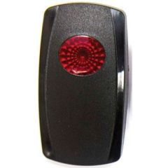 Contura V® Replacement Actuators, Black Pr., Sierra, illuminated switches, red lens