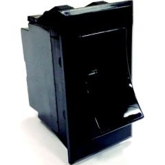 Mom On-Off-Mom On S.P. Rocker Switch, electrical needs, Sierra, durable switch, high power loads, precise control, reliable performance, electrical equipment, sleek design, versatile functionality, secure connection, elegant black color, electrical system