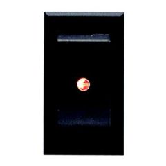Rock Swch Soft S/S11-43070, electrical switch, non-corrosive plastic construction, silver contacts, brass blade terminals, 20 amps @ 12VDC, independent pilot light, vibrant red indicator, soft spotlight, Sierra manufacturer, SPST configuration, 4 blade te