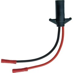 12V Trolling Motor Socket, V-Groove design