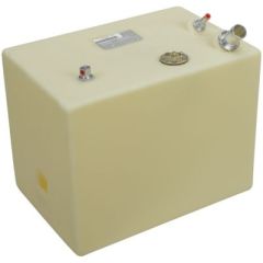 Tank-Fuel Below Deck 22 Gal, Cross-Linked Polyethylene Tank, Ethanol and Biodiesel Compatibility, Corrosion-Pit Resistant, Hose Tite Technology, Machined Aluminum Fittings, E10 Compatible, 360° Swivel Capability, ABYC NMMA USCG Compliant, Moeller Craftsma