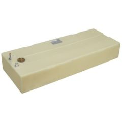 Tank-Fuel Below Deck 25 Gal, cross-linked polyethylene tank, ethanol, biodiesel, corrosion-pit resistant, Hose Tite, machined aluminum fittings, E10 requirements, gasoline, diesel, ABYC regulations, NMMA regulations, USCG regulations, CE certification, 47