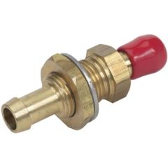 Bulkhead Mount Fuel Fitting, 3/8", Moeller, Brass Material, Leak-Free Connections, OEM Specifications