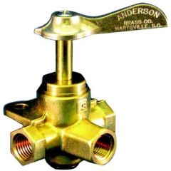 Brass Three-Way Valve, 1/4" FNPT, Click Valve, tank withdrawal system, fuel transfer, ABYC H-24 requirements, Moeller, outlet size, side thread, boating, RV, fuel system, convenience, reliability, peace of mind, order, revolutionize.