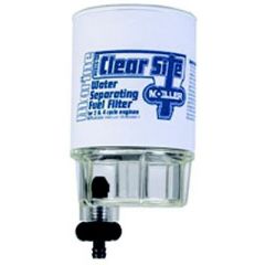 Moeller 0333329-10 Fuel / Water Separator, Clear Bowl