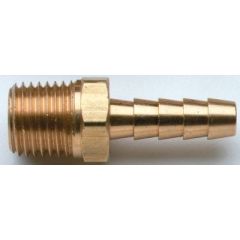 Barb-Brass Male 1/4X1/8NPT, fuel line assemblies