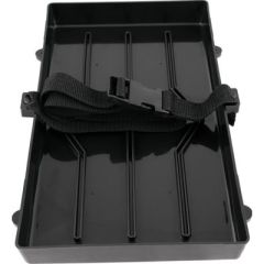 Battery Tray, Group 27, Moeller, high-strength polyethylene, Coast Guard regulations, strap, secure, durable, corrosion-resistant, reliable, Group 27 size, efficient, stable, extend lifespan, protect investment, battery safety, worry-free.