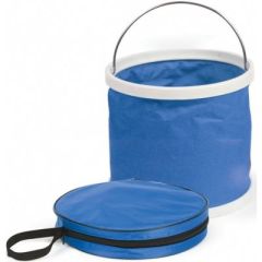 Collapsible Bucket, Blue, Camco, Waterproof, Lightweight, Portable, Camping, Traveling, Outdoor Gear, 3 Gallons, Compact Design, Reliable Construction