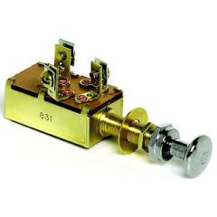Cole Hersee M531BP 2 Circuit Push Pull Switch, control multiple circuits, convenience, efficiency, 3-position functionality, durable construction, moisture and dust protection, easy installation, high power rating, versatile applications, secure connectio