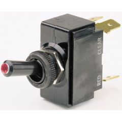 Cole Hersee M5411101BP Toggle Switch, Illuminated Tip