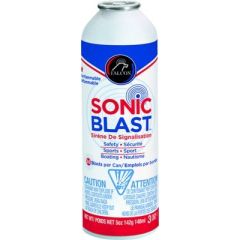 Falcon Sonic Blast Horn Refill, 5 oz., Sonic Blast horn, Falcon Safety Products, powerful sound, event organizers, sports enthusiasts, lasting impression, sonic impact, sound effects, events, gatherings.