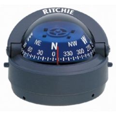 Explorer Surface Mount Compass, Gray, Ritchie Navigation, marine navigation