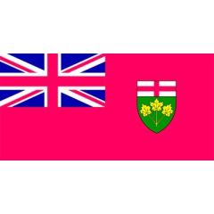 Flying Colours Nylon Ontario Flag, Ontario pride