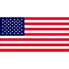 Flying Colours Nylon U.S. Flag, 36" x 72", patriotic symbol, high-quality nylon material, silk-screened design, made in Canada, Hooper Industries, exclusive flag, vibrant colors, impeccable design, unmatched quality