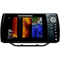 Humminbird 4116501 Helix 7 CHIRP MEGA SI, Fishfinder/Chartplotter/GPS G4N, Low-Q CHIRP transducer, Humminbird Basemap, AutoChart Live, Humminbird LakeMaster, NMEA 2000, One-Boat Network, MEGA imaging, Minn Kota.