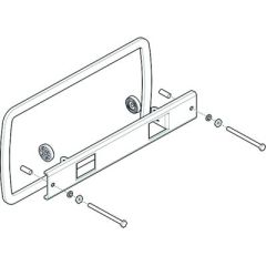 Humminbird 7402001 IDMK H7R2 In Dash Mounting Kit, HELIX 7 G4, Minn Kota Integration