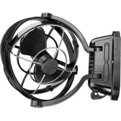 Caframo Sirocco II 12/24V Cabin Fan, Black, energy-efficient, boating enthusiast, comfortable, enjoyable, cruising experience, versatile, auto-sensing capability, powerful, quiet, long-life motor, customizable airflow, space-friendly design, high-quality,