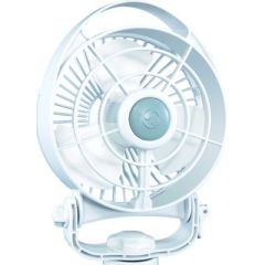 Caframo Bora 12V 3-Speed Fan, White, cooling solution, energy-efficient, portable fan, durable construction, adjustable airflow, sleek design, reliable performance, low power draw, refreshing breeze, touch control, compact size, elegant white color, versa