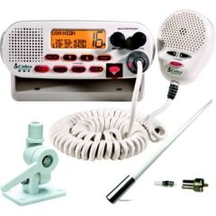 Cobra MRF45DSVK5 VHF Radio, 39" Antenna