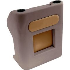 Wise 8WD1168207 Deluxe Pontoon Furniture, Captain Stand, Sand, high impact plastic frame, heavy-duty 28 oz. marine-grade vinyl